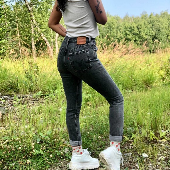 Vintage skinny levis - Picture 2 of 4